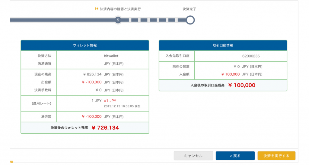 DealFX入金２