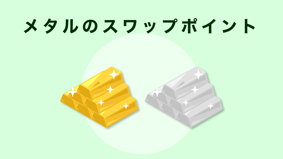 メタル(貴金属)のスワップポイント