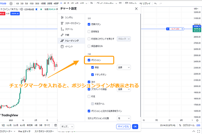 トレーディングビュー　ロット数02