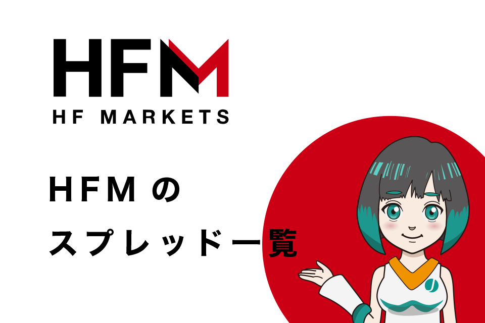 HFM(Hotforex)のスプレッド一覧