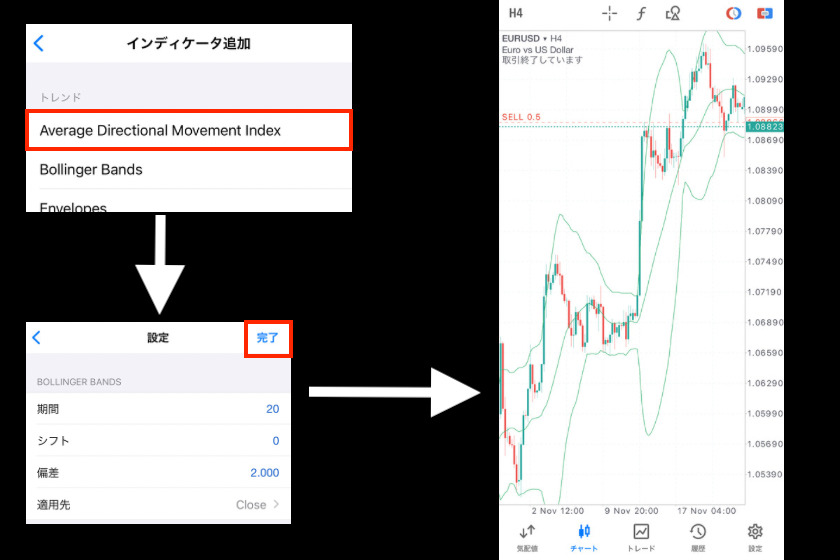 画像137：MT5使い方「インジ追加完了」