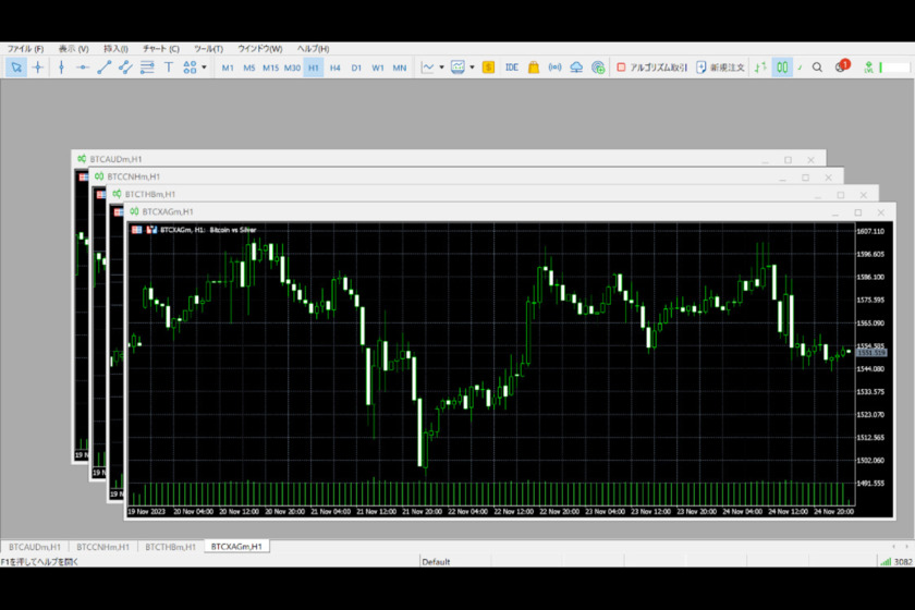 画像65：MT5使い方「複数チャート表示」