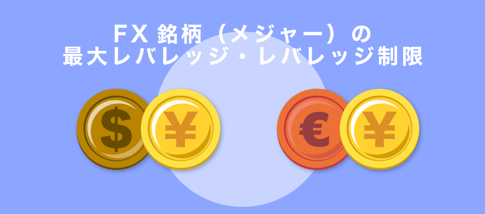 FX銘柄（メジャー）のダイナミックレバレッジ