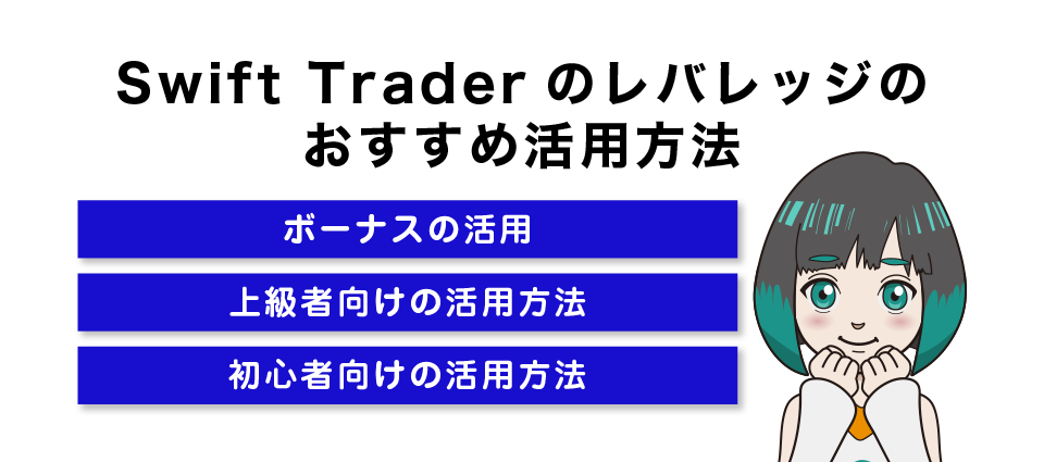 Swift Traderのレバレッジのおすすめ活用方法