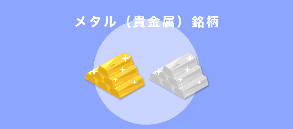 メタル（貴金属）銘柄のスワップポイント