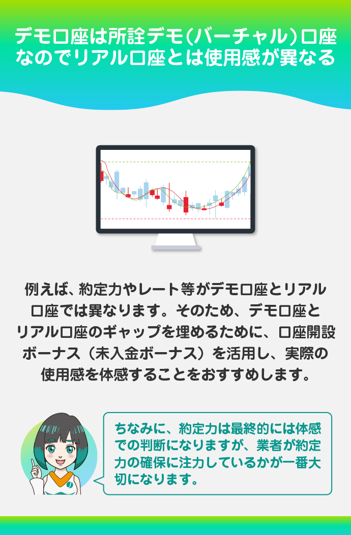 リアル口座の使用感を確かめる